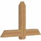 Ekena Millwork Eugene Smooth Timber Gable Bracket, Western Red Cedar, 48"W x 30"H x 3 1/2"D x 5 1/2"F, 15/12 Pitch GBW048X30X0406EUG00SWR - alternate 5
